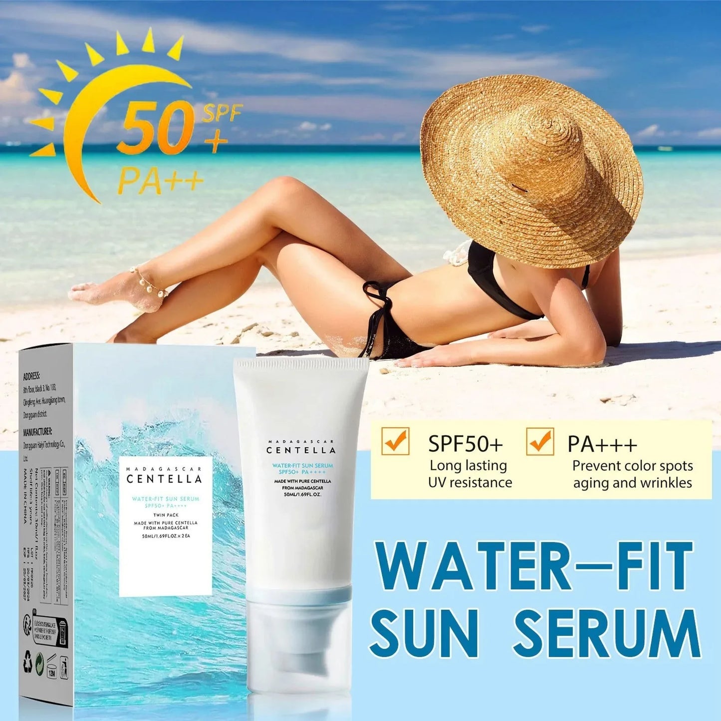 Original 50ml Centella Facial Sunscreen Cream-1